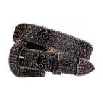 Black-Leather-Strap-with-Brown belt