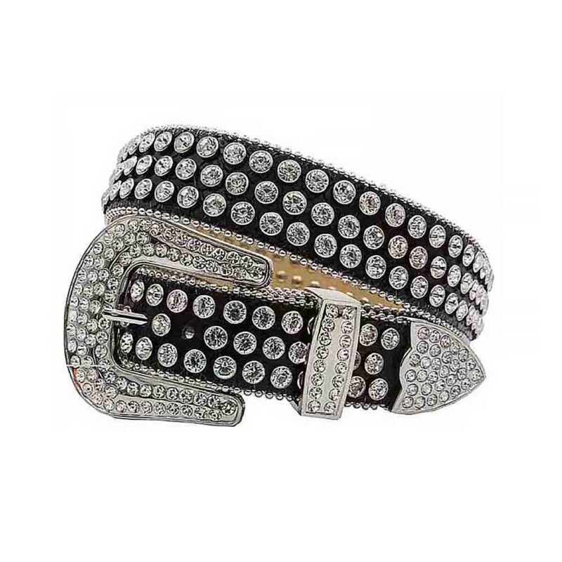 Black-Leather-with-White belt