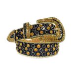 Black-Strap-With-Gold-and-Black belt