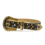 Black-Strap-With-Gold-and-Black belt