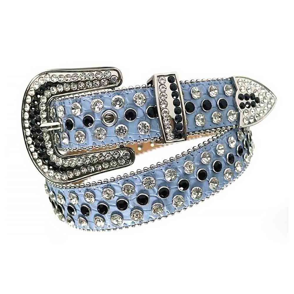 loud-Blue-Strap-Black-and-White belt