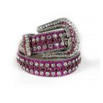 Fuchsia-Shimmer-with-White-and-Purple belt