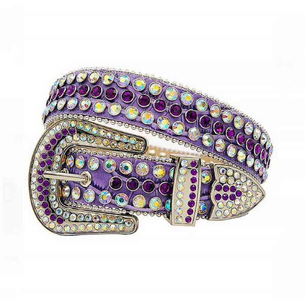 Purple-Strap-With-Iridescent-Purple-BELT