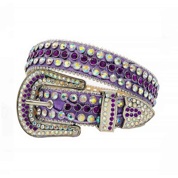 Purple-Strap-With-Iridescent-Purple-BELT
