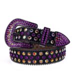 RRB-black-purple-diamond belt