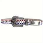RRB-SKULL-multicolor belt