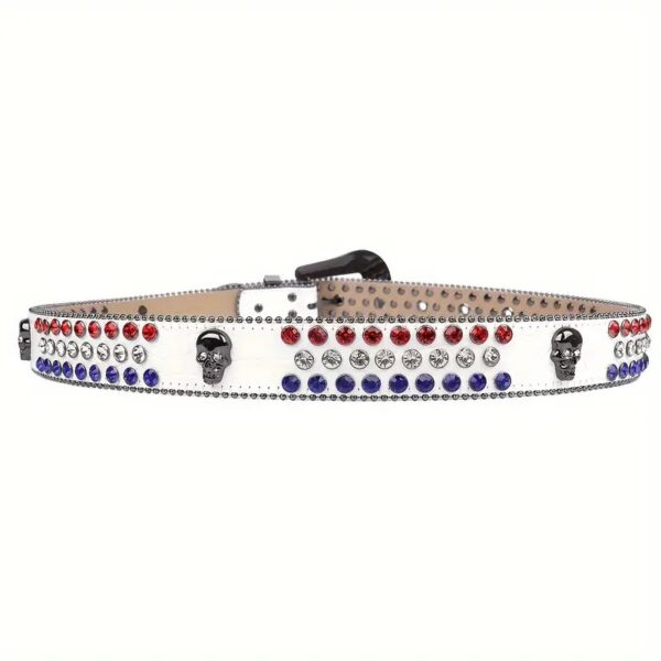 RRB-SKULL-multicolor belt