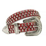 Red-Leather-with-White belt