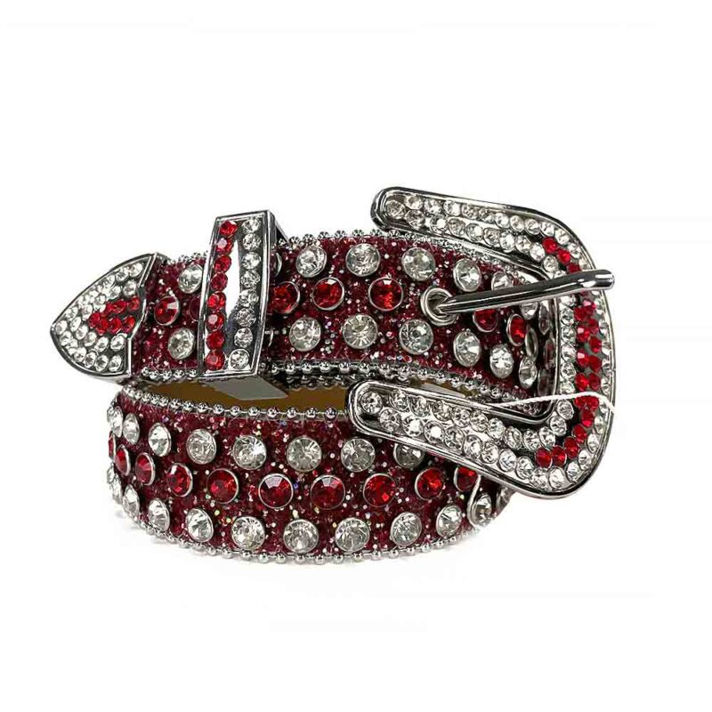 Red-Strap-With-Red-and-White belt