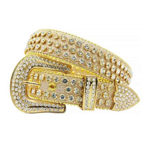 White-Shimmer-Strap-with-White-and-Gold belt