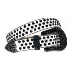 White-Strap-With-Black belt