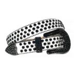 White-Strap-With-Black belt