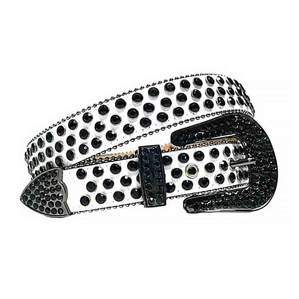 White-Strap-With-Black belt