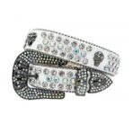White-Strap-w-Skulls-White-Iridescent-Belt