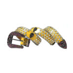 yellow-strap-rhinestone-belt