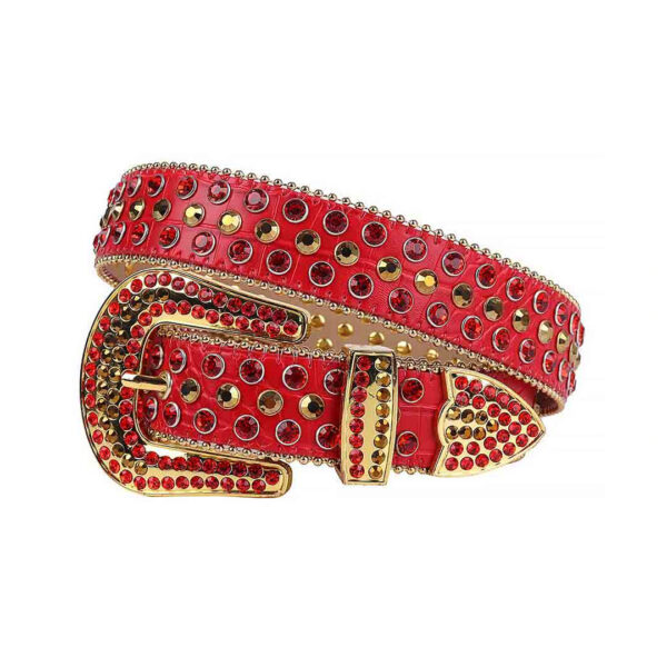 red-strap-rhinestone-belt