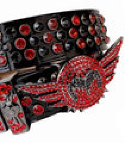 Angel-Wing-Buckle-Black-Strap-With-Black-_-Red-Studded-Rhinestone-Belt