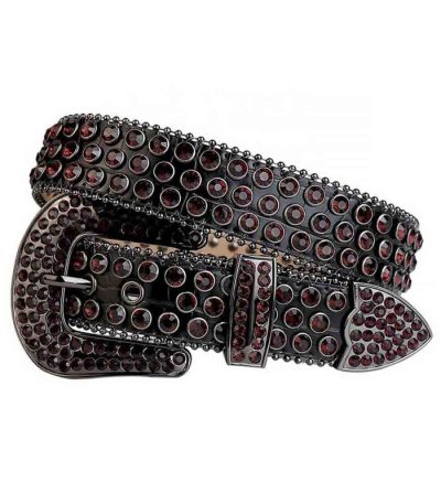Black-Leather-Strap-with-Brown belt