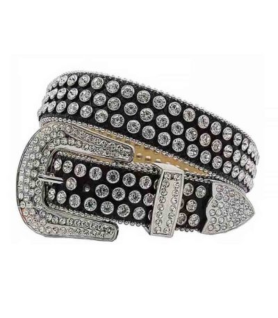 Black-Leather-with-White belt